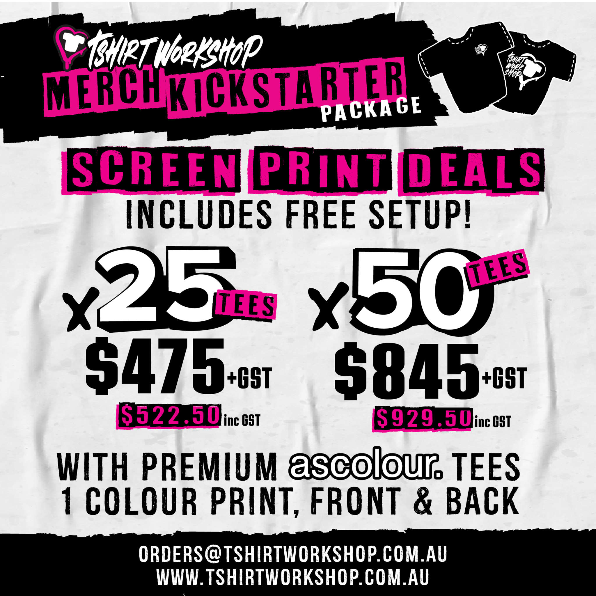 Tee shirt printing wollongong sales